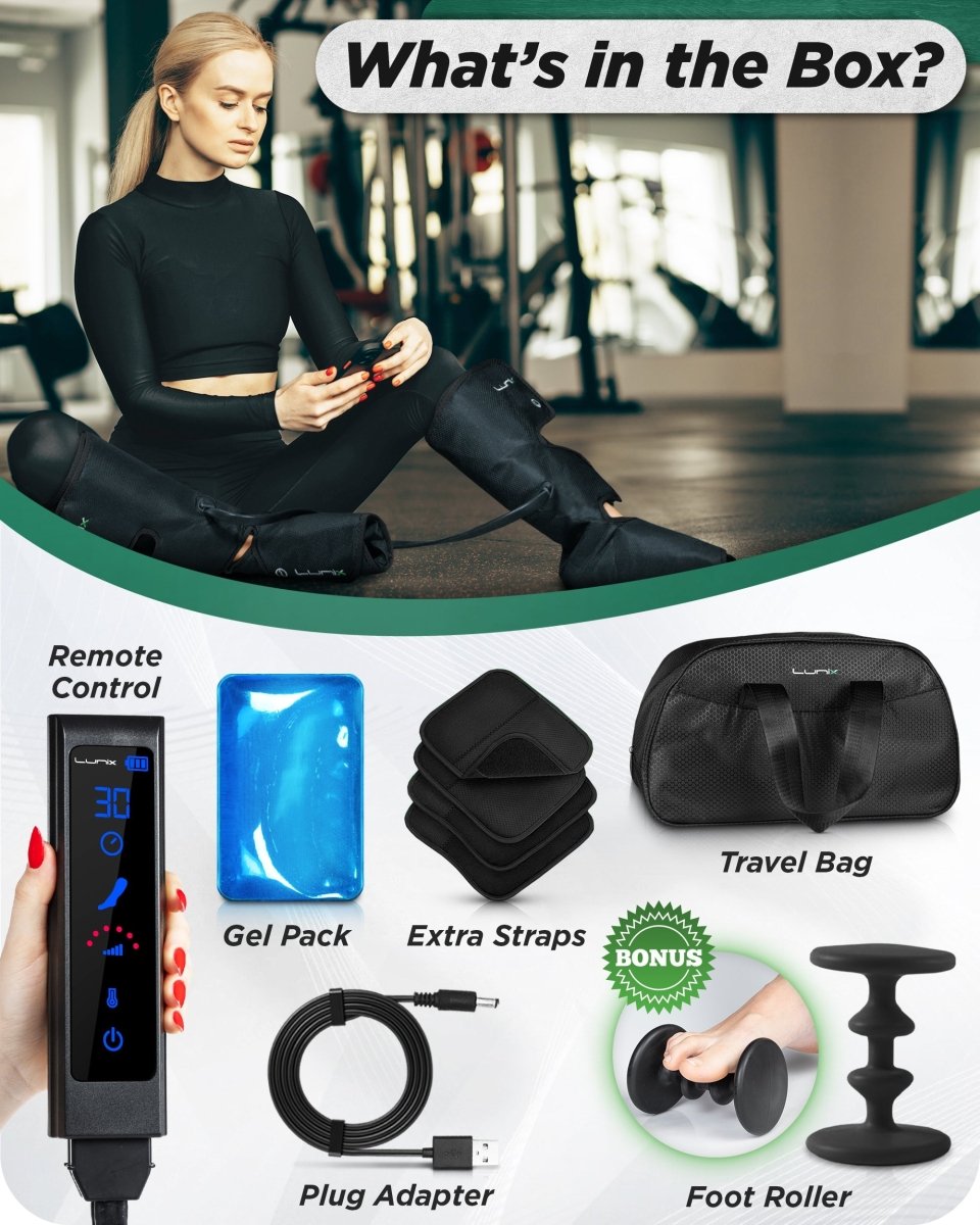 Foot & Calf Compression Massager | Lunix - Foot Massager - Lunix