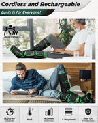 Foot & Calf Massager Forest Green | Lunix - Leg & Foot Massager - Lunix