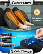 Foot & Calf Massager Granite Gray | Lunix - Leg & Foot Massager - Lunix