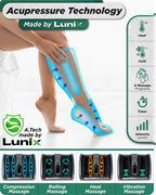Foot & Calf Massager Granite Gray | Lunix - Leg & Foot Massager - Lunix