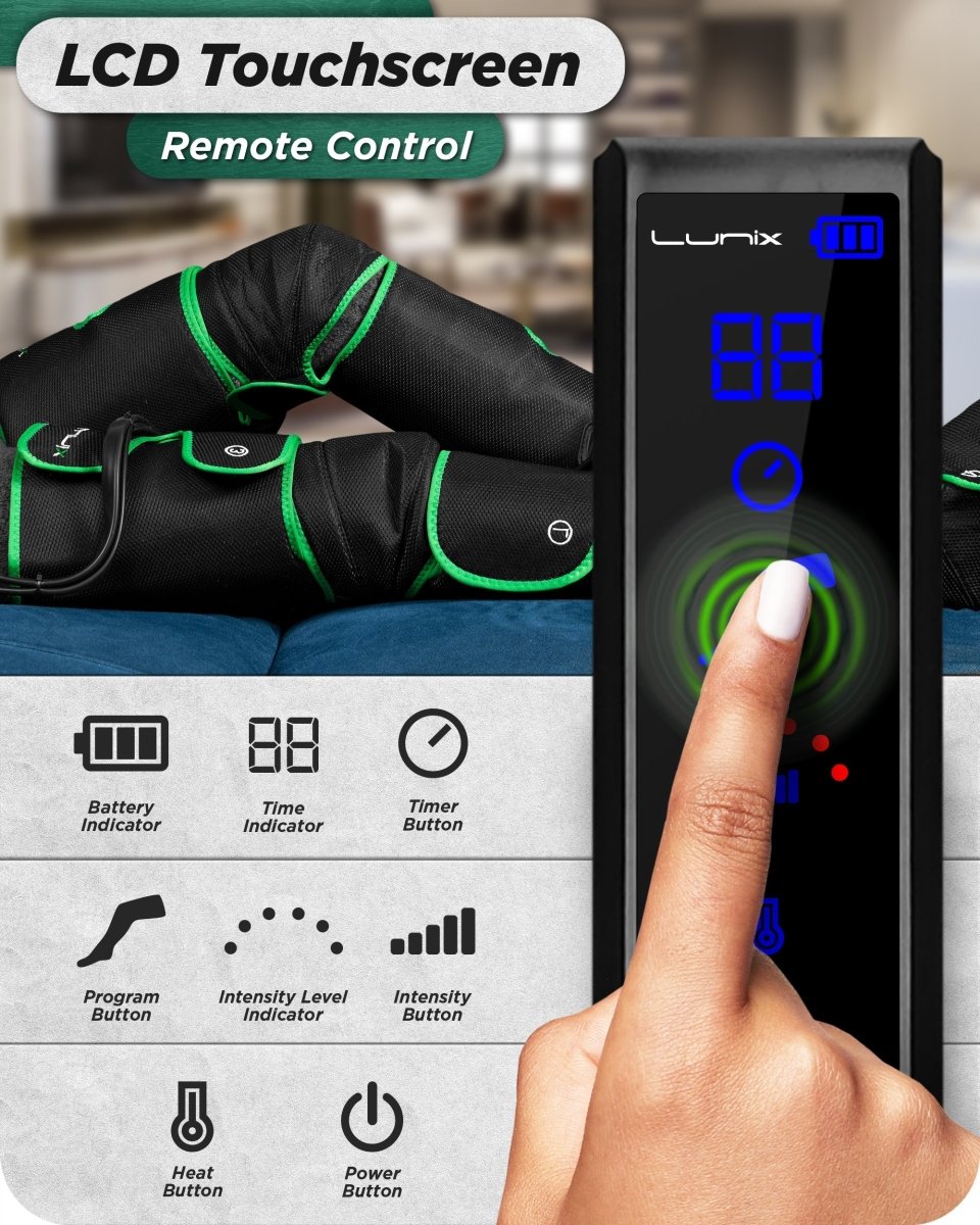 Full Leg Massager Forest Green | Lunix - Full Leg Massager - Lunix