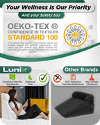 Lunix LX8 4-Piece Wedge Pillow Set | Lunix - Wedge Pillow Set - Lunix