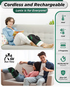 LX4 Knee Massager Forest Green | Lunix - Knee Massager - Lunix