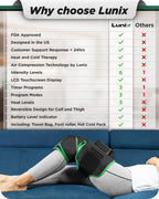 LX4 Knee Massager Forest Green | Lunix - Knee Massager - Lunix