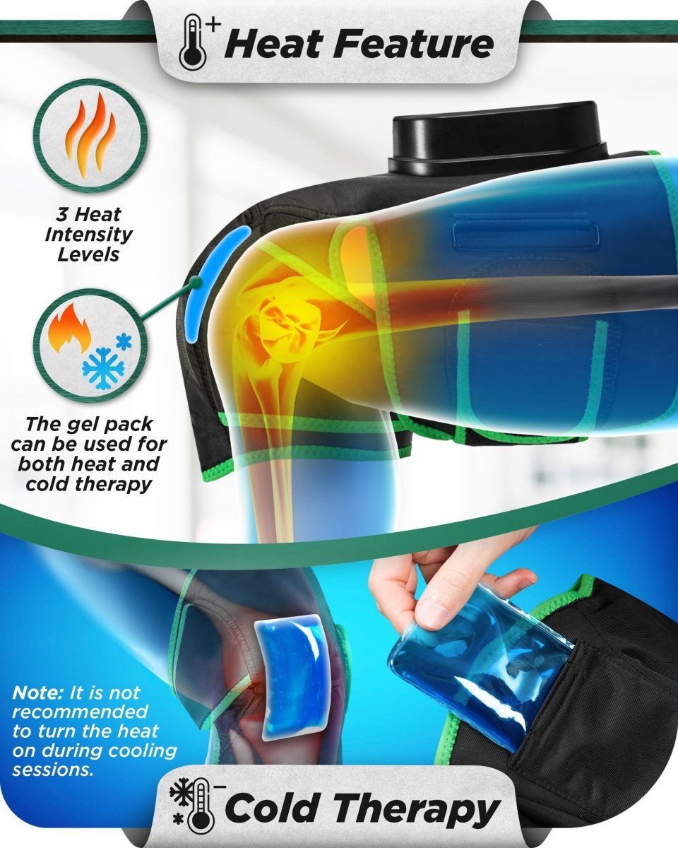 LX4 Knee Massager Forest Green | Lunix - Knee Massager - Lunix
