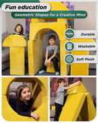 Modular Play Couch Amber Yellow | Lunix - Children Furniture - Lunix