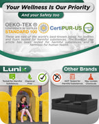 Modular Play Couch Amber Yellow | Lunix - Children Furniture - Lunix