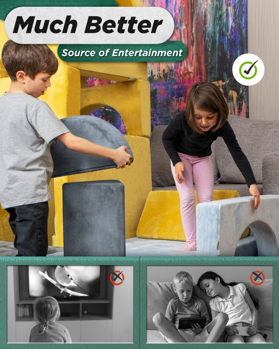 Play Couch + Extra Cover Bundle | Lunix - Children Furniture - Lunix