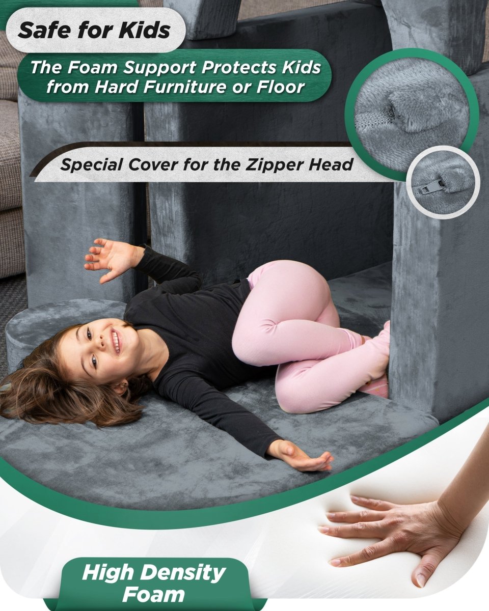 Play Couch + Extra Cover Bundle | Lunix - Children Furniture - Lunix