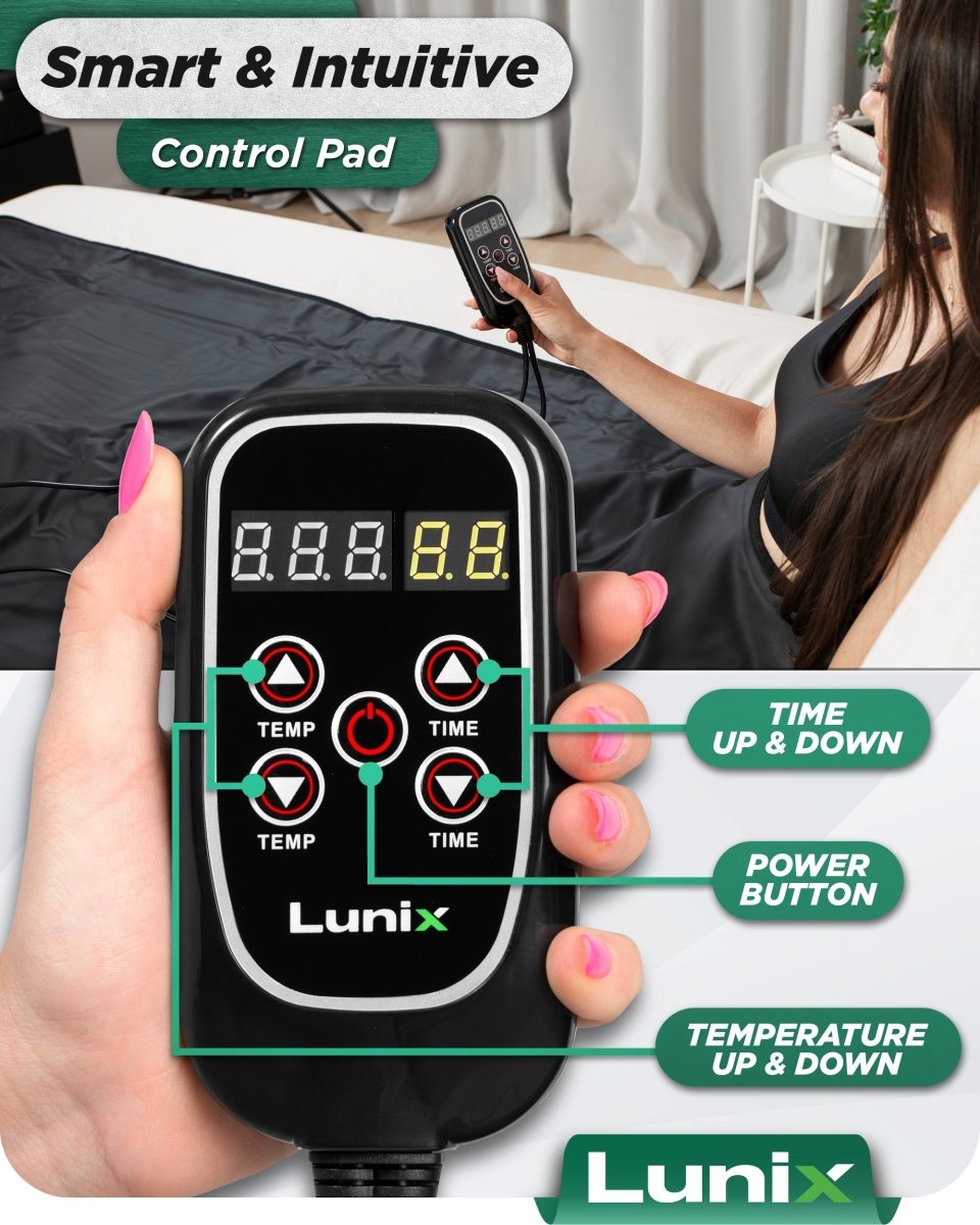 Portable Infrared Sauna Blanket | Lunix - Sauna Blanket - Lunix