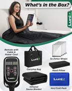 Portable Infrared Sauna Blanket | Lunix - Sauna Blanket - Lunix