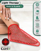 Red Light Therapy for Feet Charcoal Black | Lunix - Red Light Therapy - Lunix