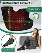 Red Light Therapy for Feet Charcoal Black | Lunix - Red Light Therapy - Lunix