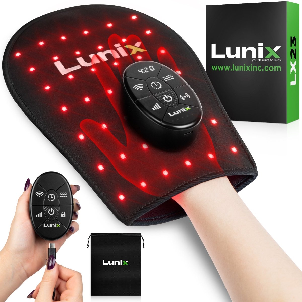 Red Light Therapy for Hands | Lunix - Red Light Therapy - Lunix