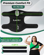 Red Light Therapy Wrap Charcoal Black | Lunix - Red Light Therapy - Lunix