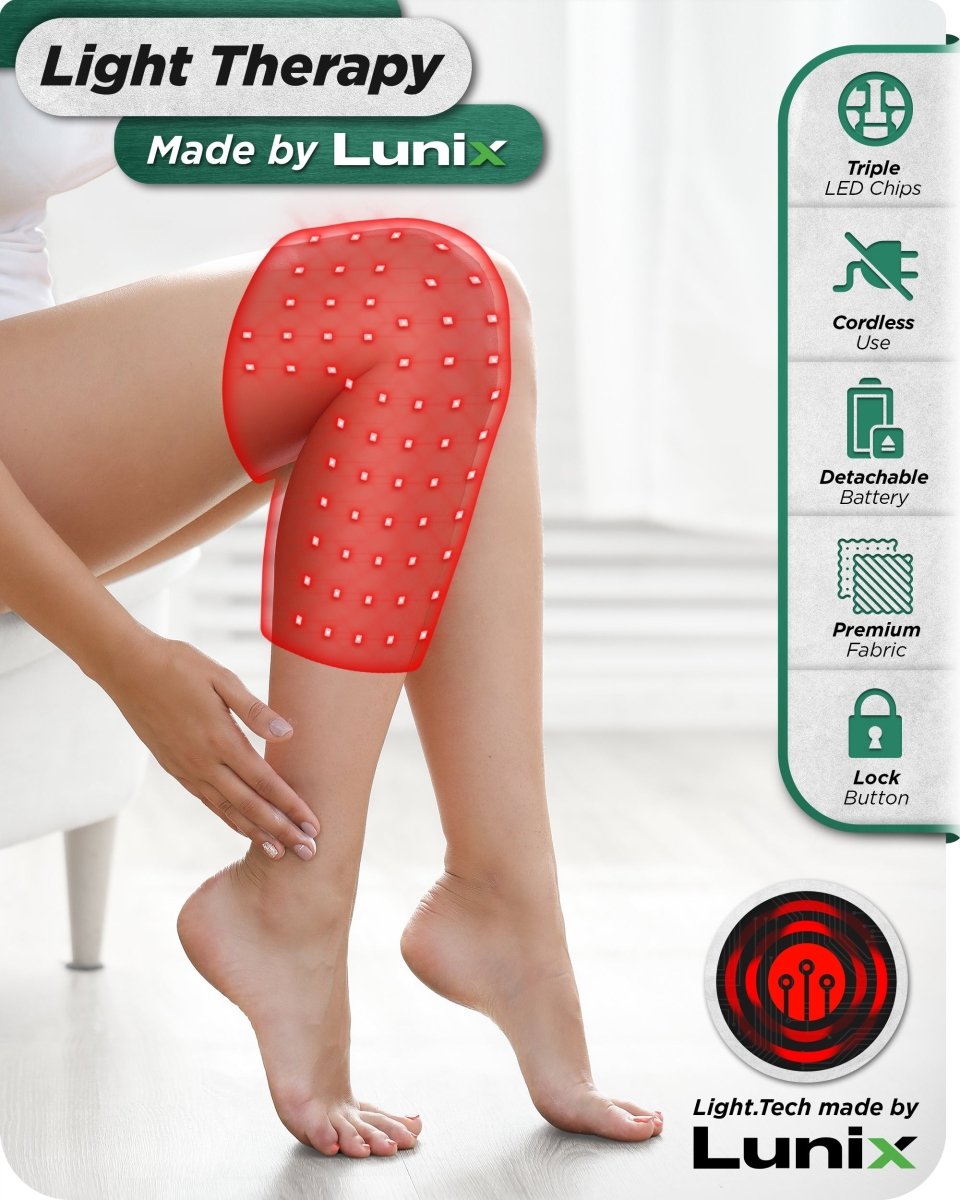Red Light Therapy Wrap Charcoal Black | Lunix - Red Light Therapy - Lunix