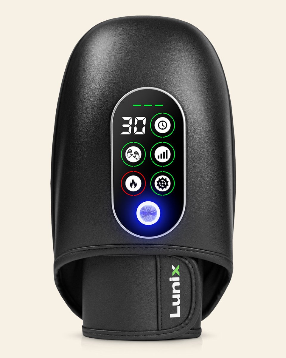 Rolling Hand Massager Charcoal Black | Lunix - Hand Massager - Lunix