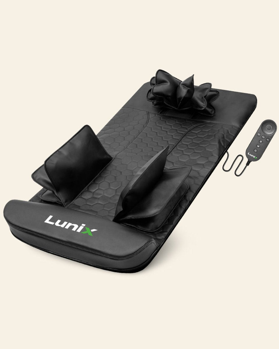 Stretching Mat Massager Charcoal Black | Lunix - Massage Mat - Lunix