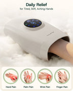 Touchscreen Hand Massager Cloud Gray | Lunix - Hand Massager - Lunix