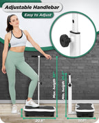 Vibration Plate Pearl White | Lunix - Vibration Plate - Lunix