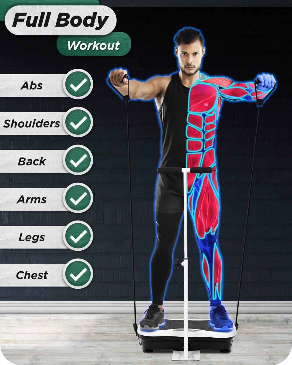 Vibration Plate Pearl White | Lunix - Vibration Plate - Lunix