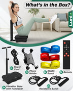 Vibration Plate with Handlebar | Lunix - Vibration Plate - Lunix