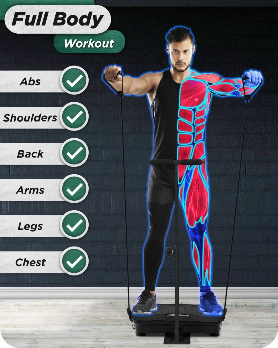 Vibration Plate with Handlebar | Lunix - Vibration Plate - Lunix