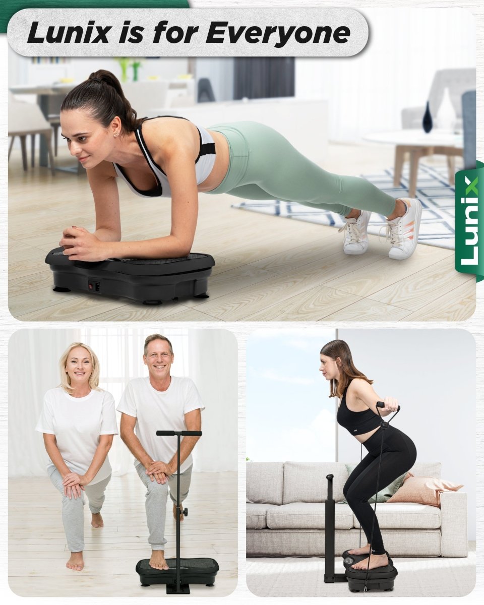 Vibration Plate with Handlebar | Lunix - Vibration Plate - Lunix