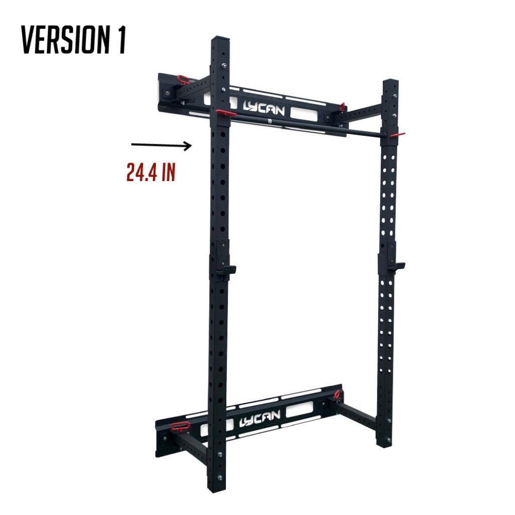 Foldable Wall-Mounted Power Rack | Heavy-Duty Foldable Rack