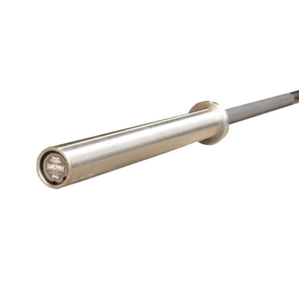 Lycan Fitness - Stainless Steel Powerlifting Bar - Weight Bars - Revive and Lift