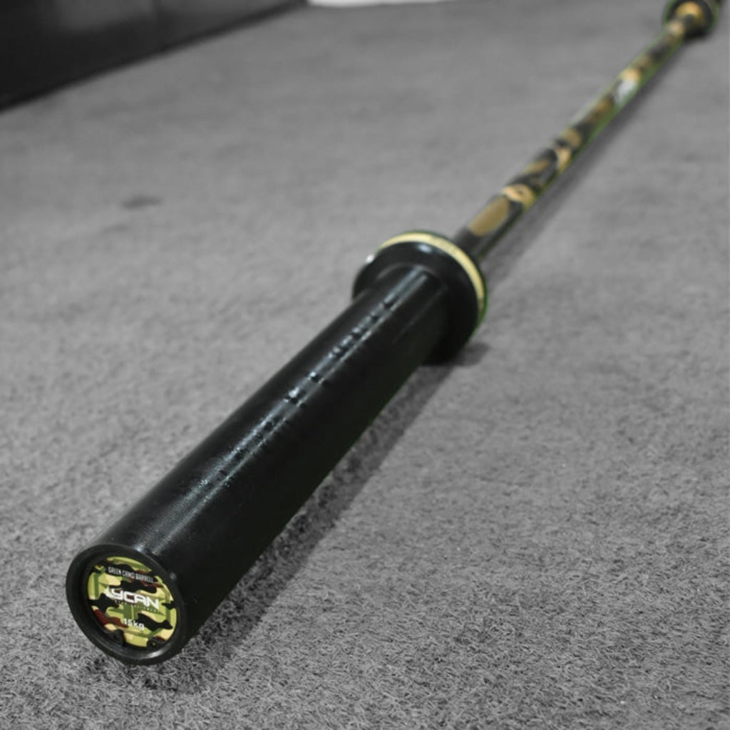 Lycan Fitness - Cerakote Camo Barbell - Weight Bars - Revive and Lift