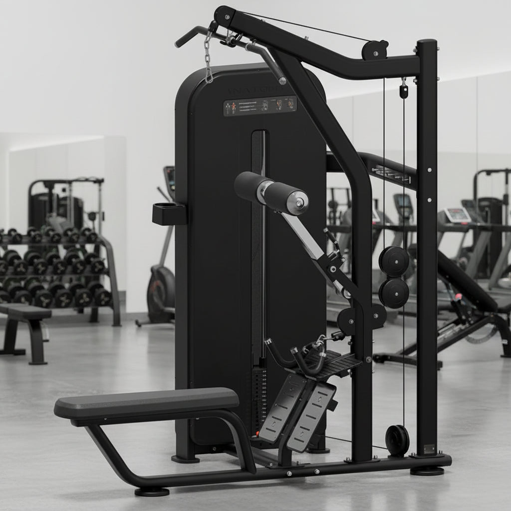 FLEXORA Lat Pulldown Seated Row | Anatomy Fitness - Selectorized - Anatomy Fitness