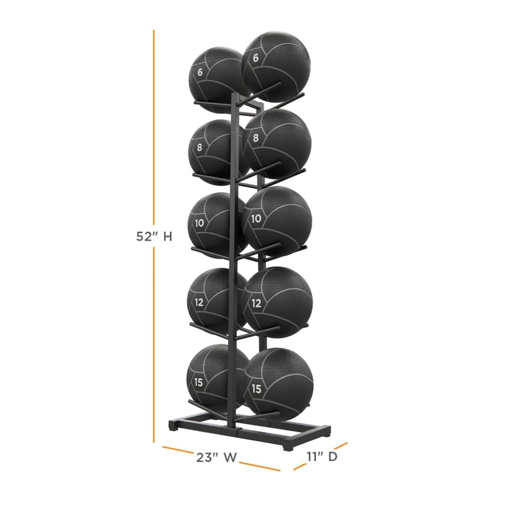 Power Systems Double Med Ball Tree (Rack Only) - Med Ball Storage - Power Systems