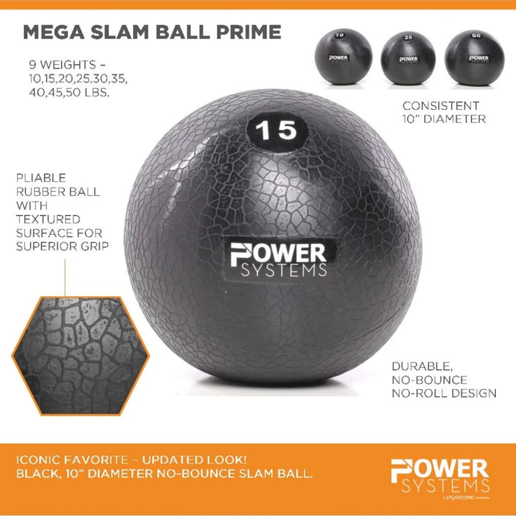Power Systems Mega Slam Ball Prime - Slam Ball - Power Systems