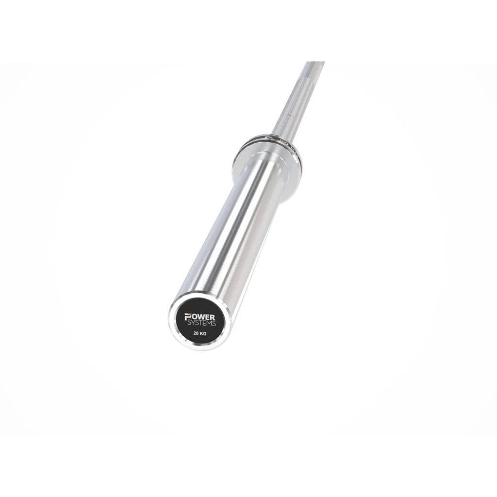 Power Systems - Men's Olympic Barbell - Black Band - Weight Bars - Revive and Lift