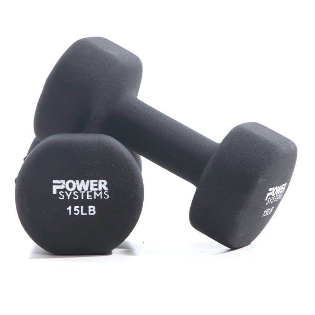 Power Systems Premium Neoprene Dumbbells - Dumbbells - Power Systems