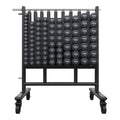 Power Systems - Premium Neoprene 44 Set Dumbbell Set with Rack - Dumbbell Set - Revive and Lift