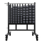 Power Systems - Premium Neoprene 44 Set Dumbbell Set with Rack - Dumbbell Set - Revive and Lift