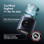 Hydrogenator® Bottle with Handle - Dark Blue - Hydrogen Water Bottle - Piurify