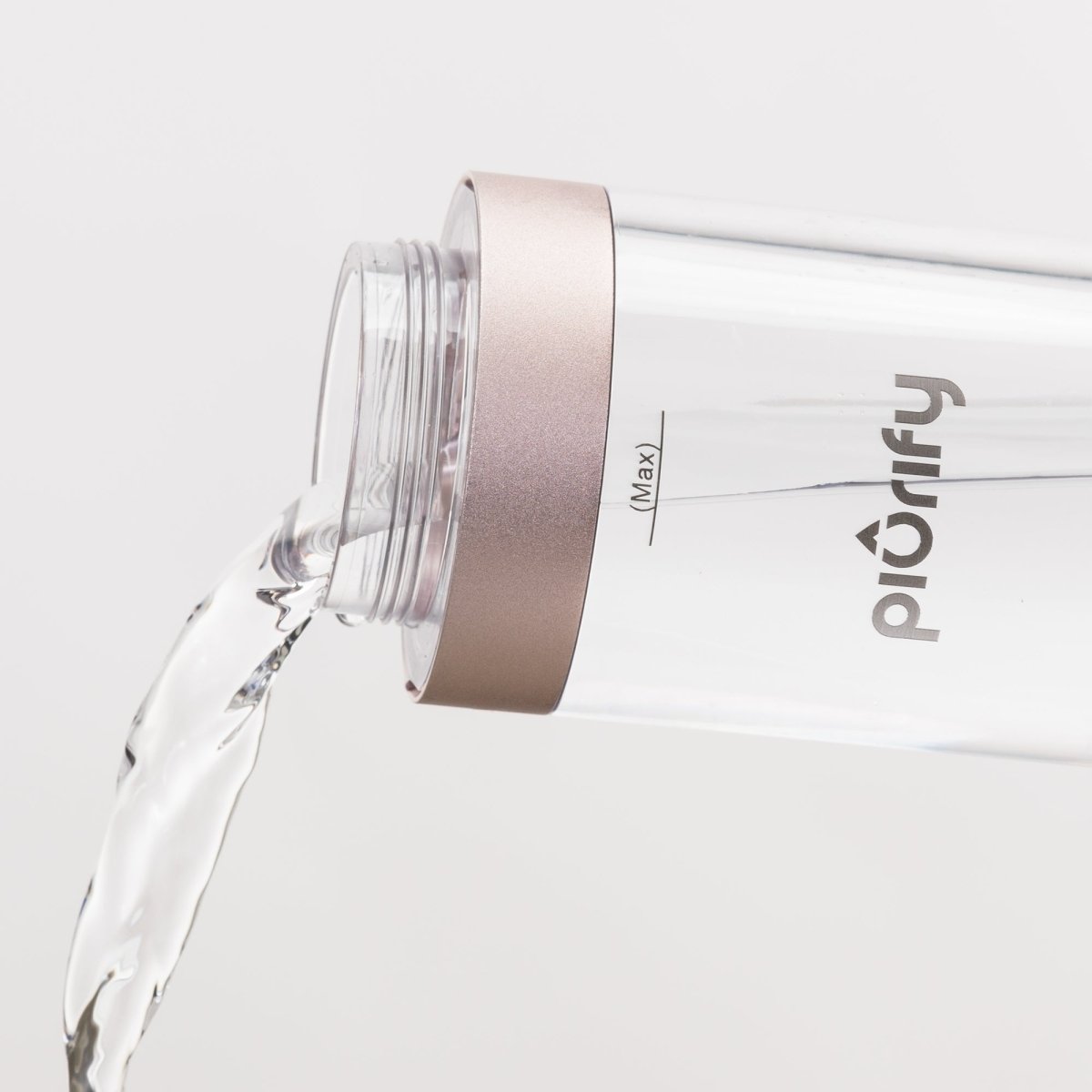 PIURIFY Hydrogenator® Hydrogen Water Bottle - Pink - Hydrogen Water Bottle - Piurify