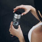 PIURIFY Hydrogenator® Hydrogen Water Bottle - Silver - Hydrogen Water Bottle - Piurify