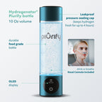 PIURIFY Hydrogenator® Hydrogen Water Bottle - Turquoise - Hydrogen Water Bottle - Piurify