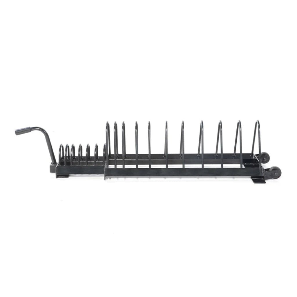 Horizontal Plate Rack | Olympic & Standard Plate Storage – Revive and Lift