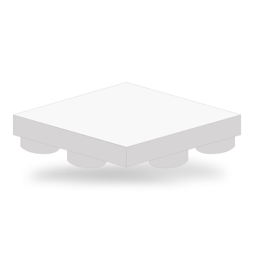 Outdoor Molded Vulcanized Rubber Flooring Tiles | Ecore - Flooring - Ecore International