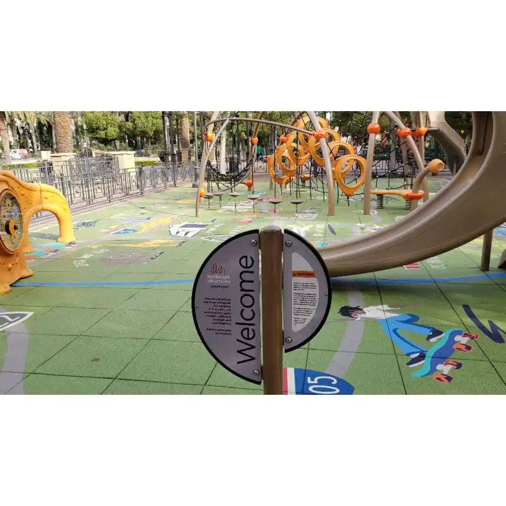 Outdoor Molded Vulcanized Rubber Flooring Tiles | Ecore - Flooring - Ecore International