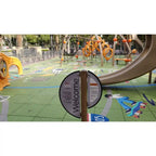 Outdoor Molded Vulcanized Rubber Flooring Tiles | Ecore - Flooring - Ecore International