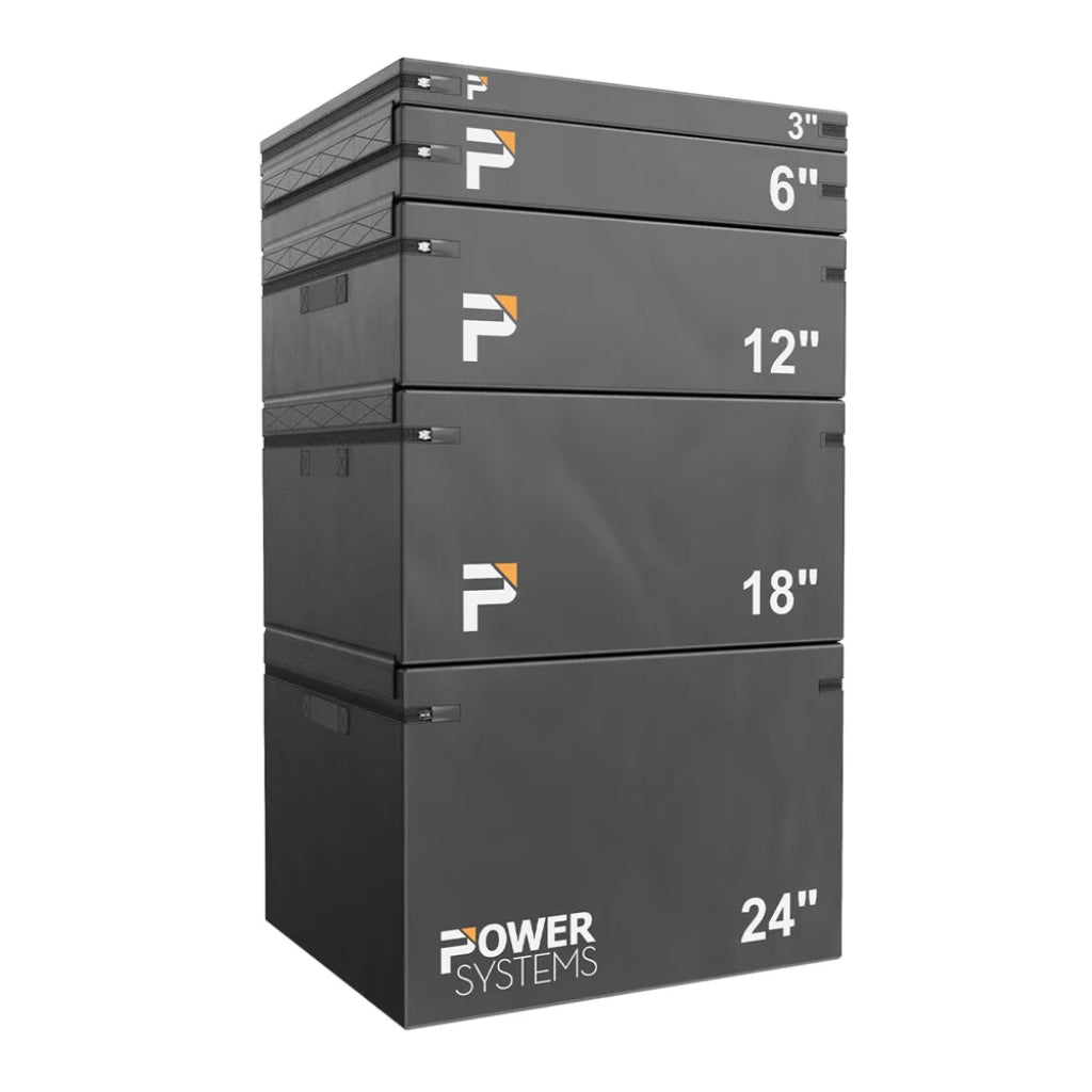 Power Systems Foam Plyo Box | Stackable Plyometric Boxes - Plyo Box - Power Systems
