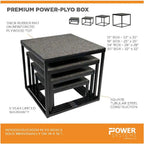 Power Systems - Premium Power Plyo Box - Plyo Box - Revive and Lift