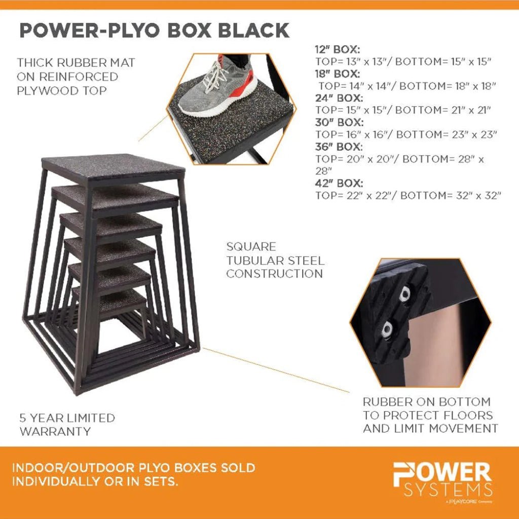 Power Systems Power - Plyo Boxes - Plyo Box - Power Systems