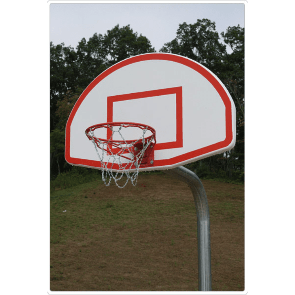 Heavy Duty Basketball Backstop | SportsPlay - Basketball Set - SportsPlay